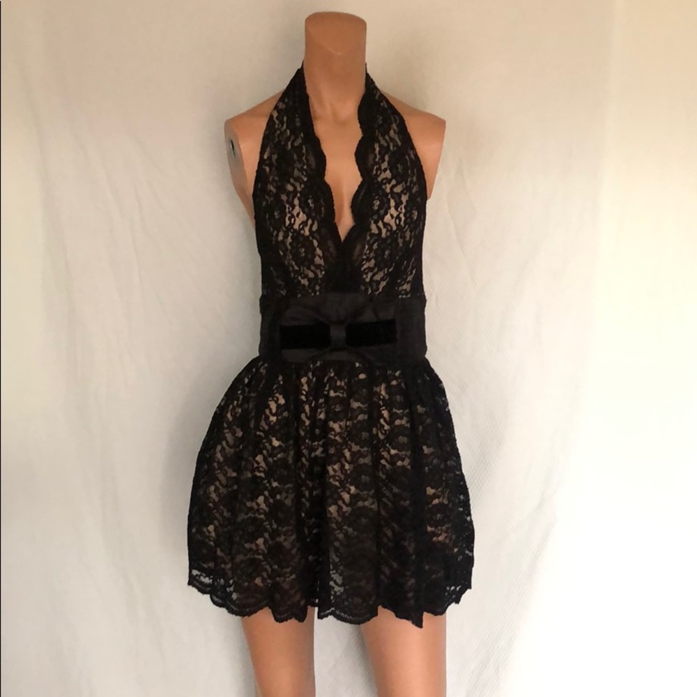 Beautiful halter cocktail dress